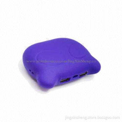 5,200mAh Dual USB Port Power Bank with 5V/2A Output, Designed for Smart Devices Charging